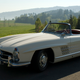 Illustration for article titled A Mercedes 300SL Roadster In The Swiss Alps